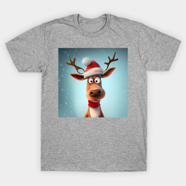 Funny Christmas Reindeer by KOTOdesign